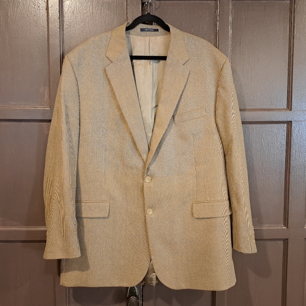 Chaps Ralph Lauren tan suit coat